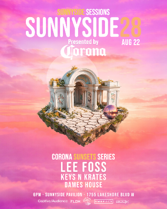 Sunnyside Sessions Presented by Corona flyer