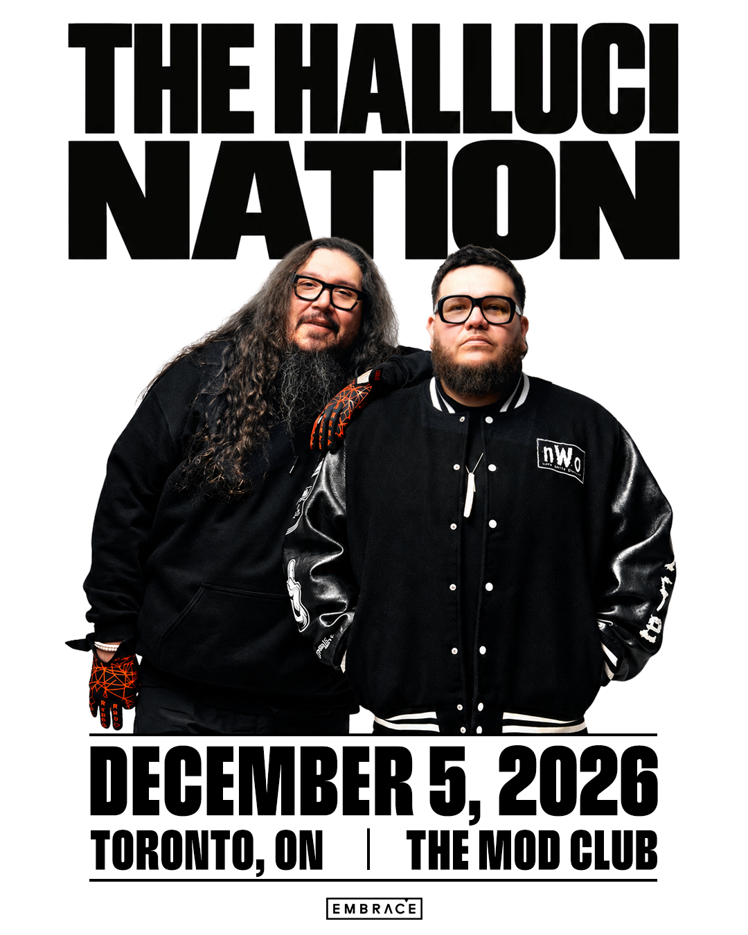 The Halluci Nation event flyer